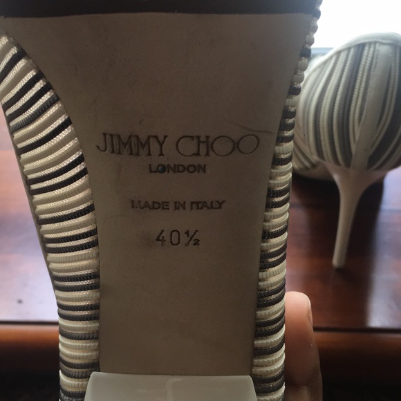 !!!!SOLD!!! Jimmy Choo Heels sz 40.5 - Picture 5 of 8